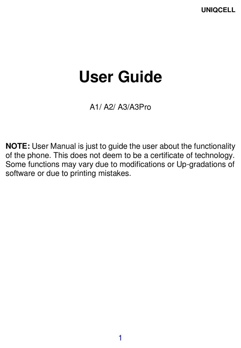 UNIQCELL A1 user guide