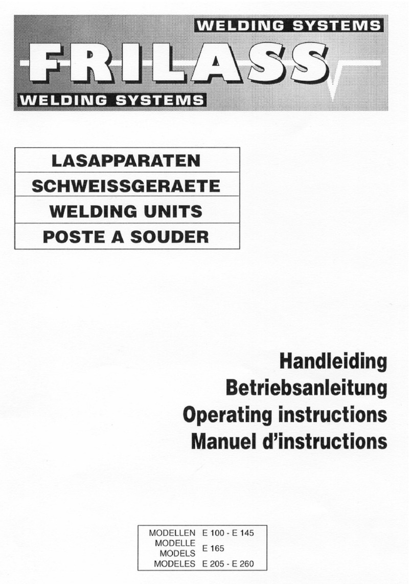 Frilass E 100 operating instructions