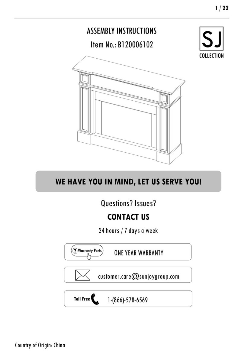 SJ COLLECTION B120006102 Assembly instructions