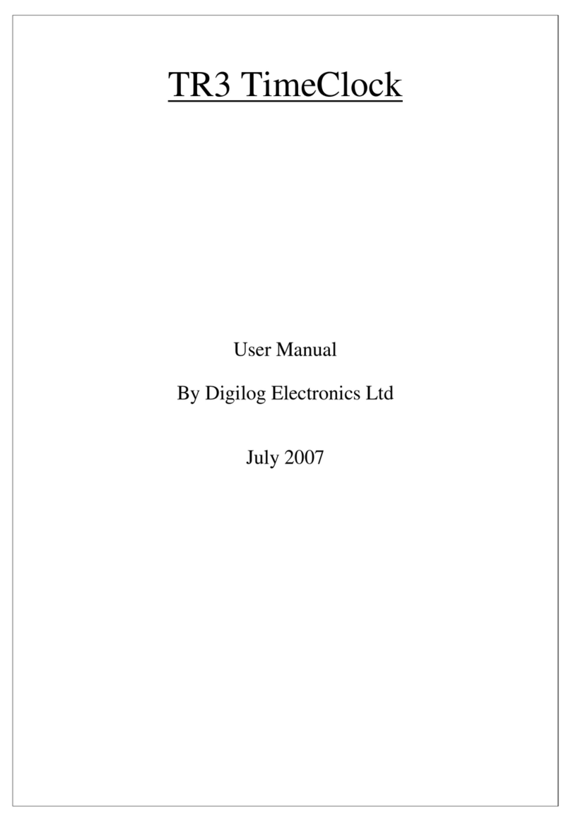 Digilog Electronics TR3 User manual
