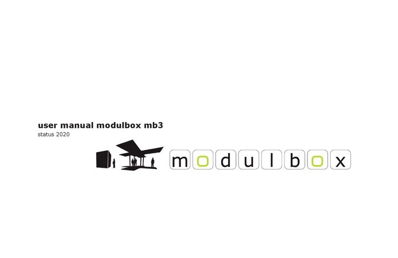 Mo Systeme modulbox mb3 user manual