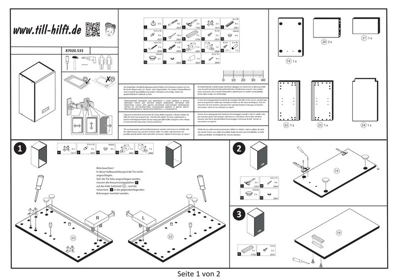 Till-Hilft 87020.533 User manual Till-Hilft 87020.533 User manual