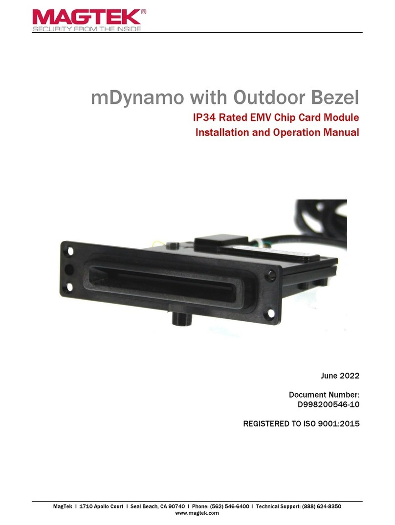 Magtek MDYNAMO User manual