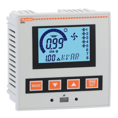 LOVATO ELECTRIC DCRL3 installation manual