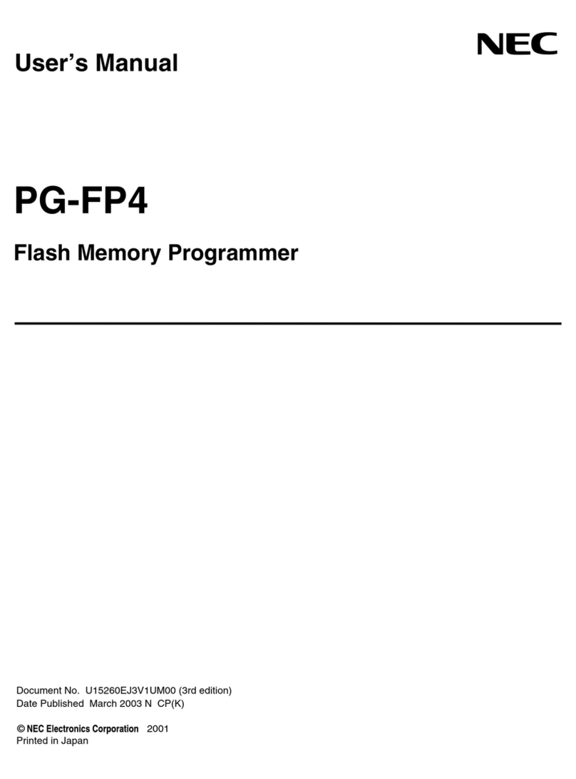 NEC PG-FP4 user manual