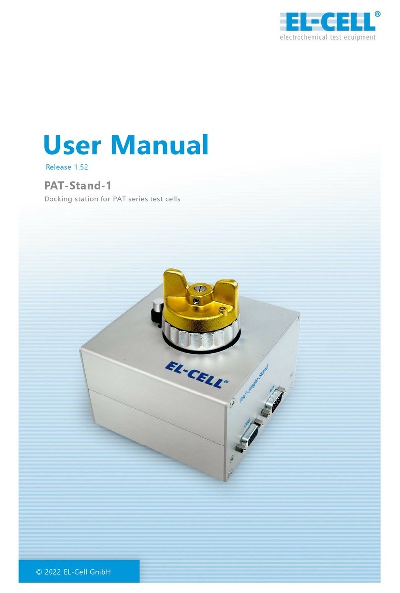 EL-CELL PAT-Stand-1 U user manual
