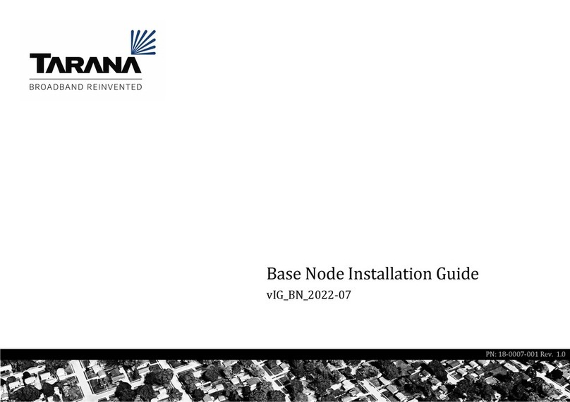 Tarana 1101-1027-KT installation guide