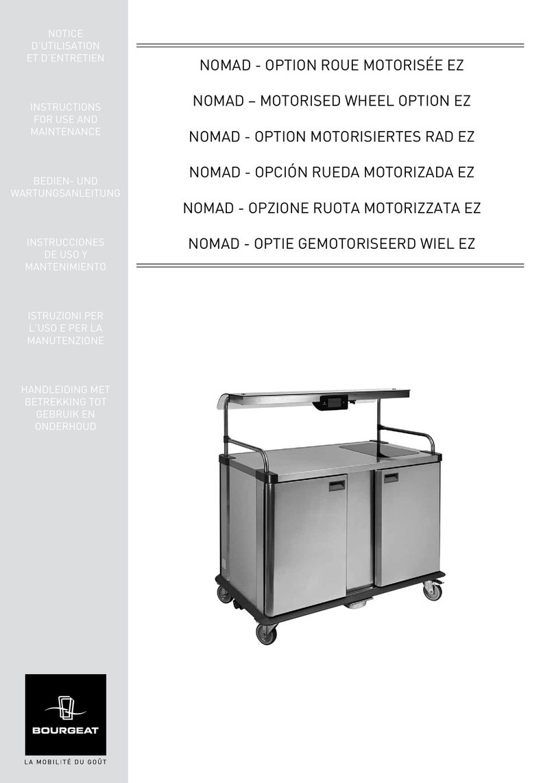 Bourgeat NOMAD Instructions for use and maintenance