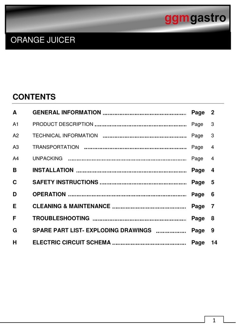 GGM gastro OPE24O manual