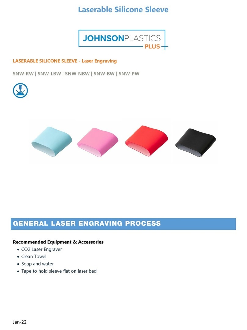 Johnson Plastics Plus SNW-RW quick start guide