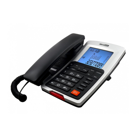 Maxcom KXT-709 User manual