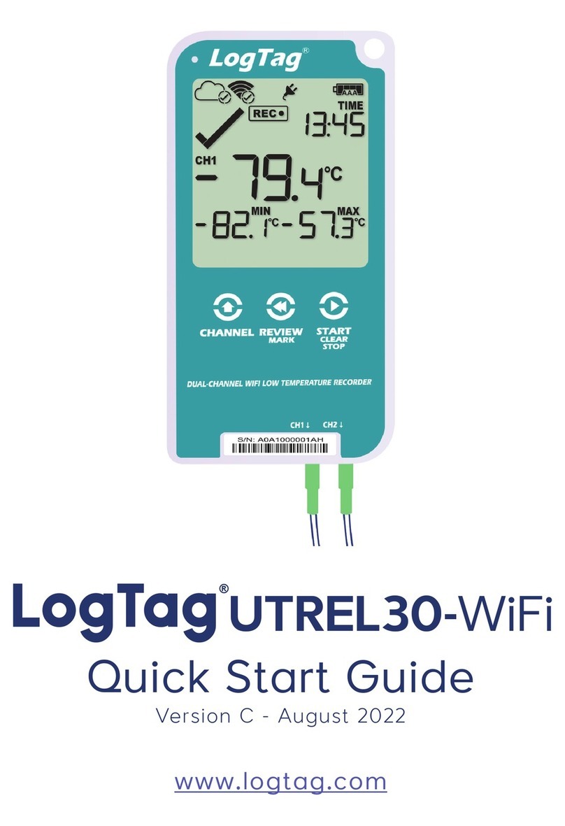 LogTag UTREL30-WIFI quick start guide LogTag UTREL30-WIFI quick start guide
