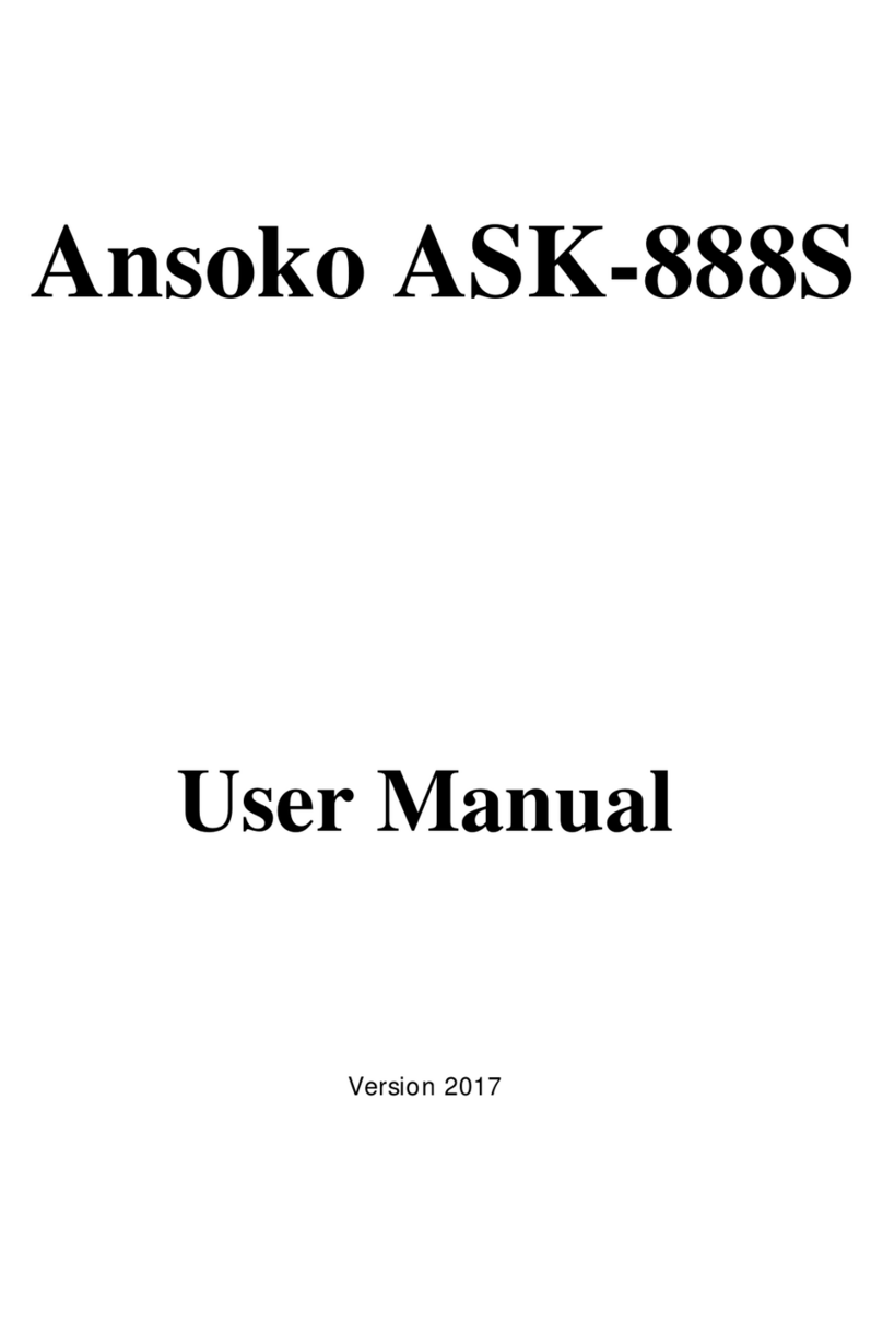 Ansoko ASK-888S user manual