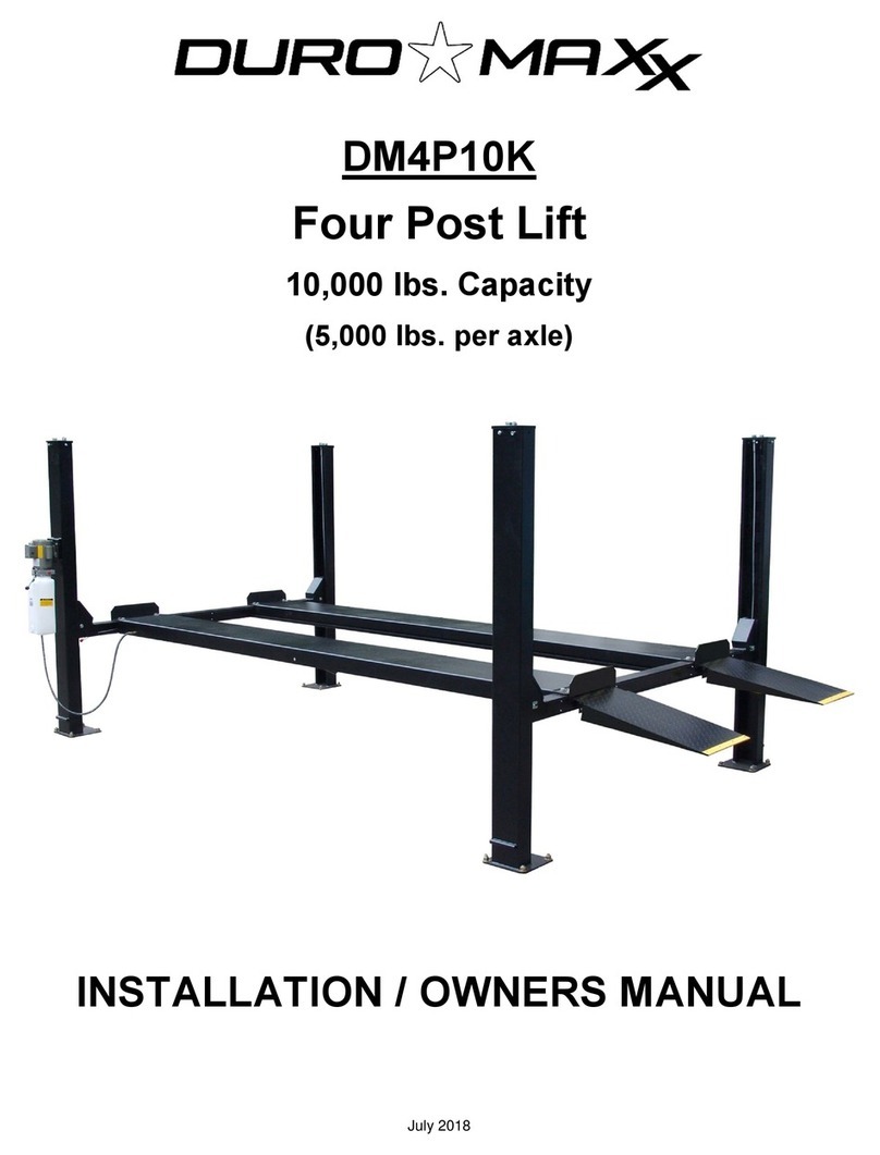 DURO MAXX DM4P10K Installation & owner's manual