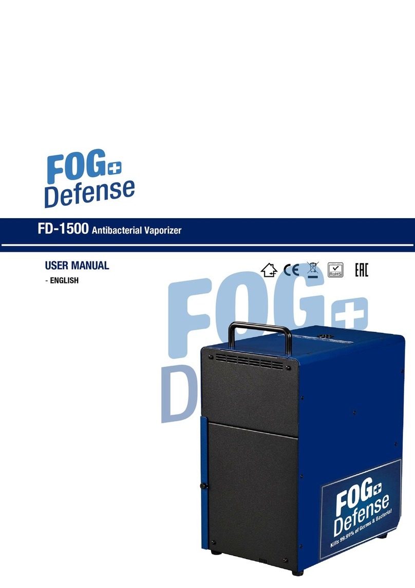 Fog Defense FD-1500 user manual