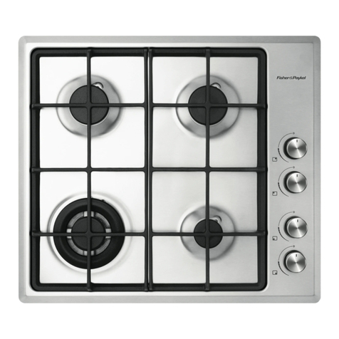 Fisher & Paykel CG604C Installation instructions & user guide