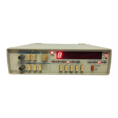 Kenwood FC-757 instruction manual