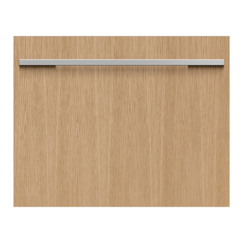 Fisher & Paykel Dishdrawer DD60DI User manual Fisher & Paykel Dishdrawer DD60DI User manual