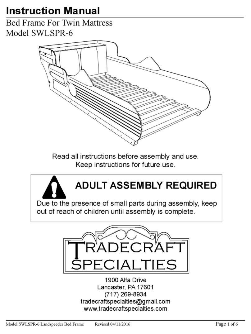 Tradecraft Specialties SWLSPR-6 instruction manual