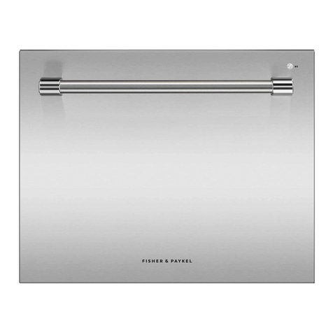 Fisher & Paykel DD24SDFT installation guide Fisher & Paykel DD24SDFT installation guide