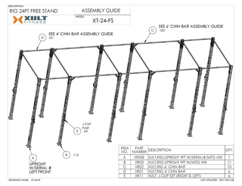 Xult XT-24-FS Assembly guide