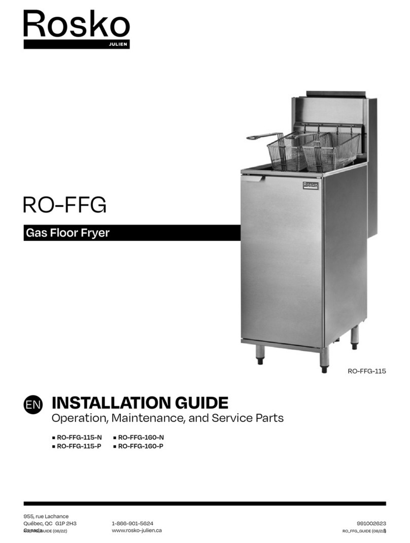 Rosko JULIEN RO-FFG-115-N installation guide