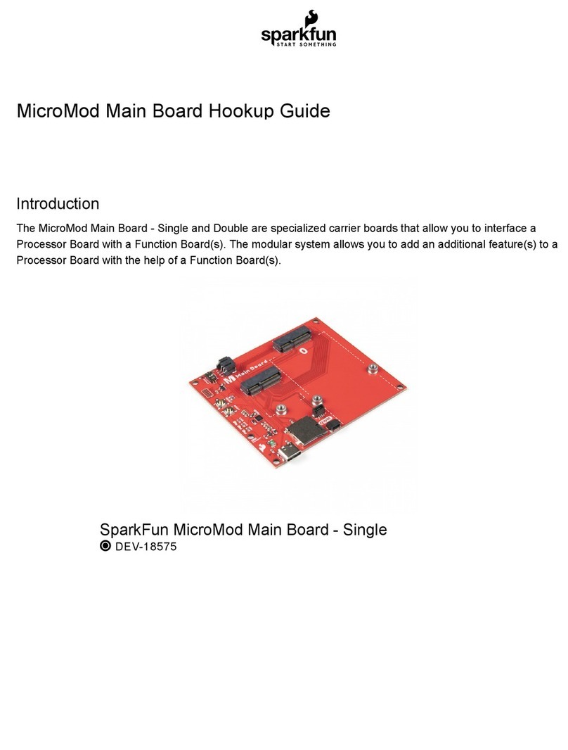 sparkfun MicroMod DEV-18575 Technical document
