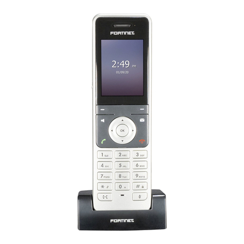 Fortinet FortiFone FON-D71 quick start guide
