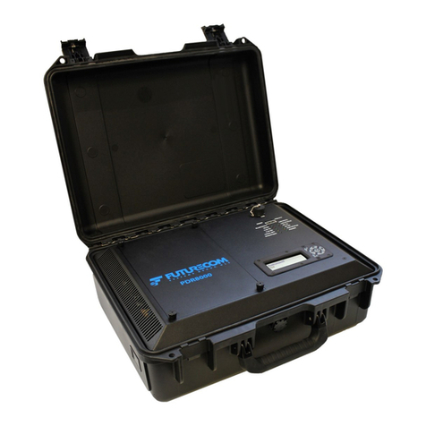 Futurecom PDR8000 User manual Futurecom PDR8000 User manual
