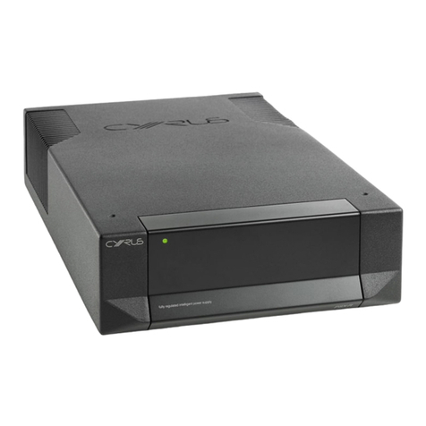 Cyrus PSX-R User manual