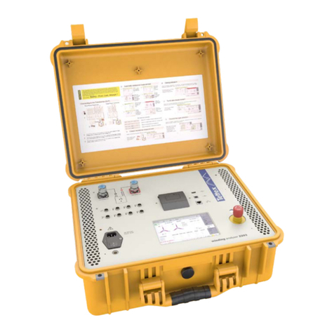 Haefely WA 2293 User manual