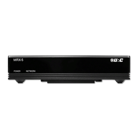 URC Total Control MRX-5 User manual