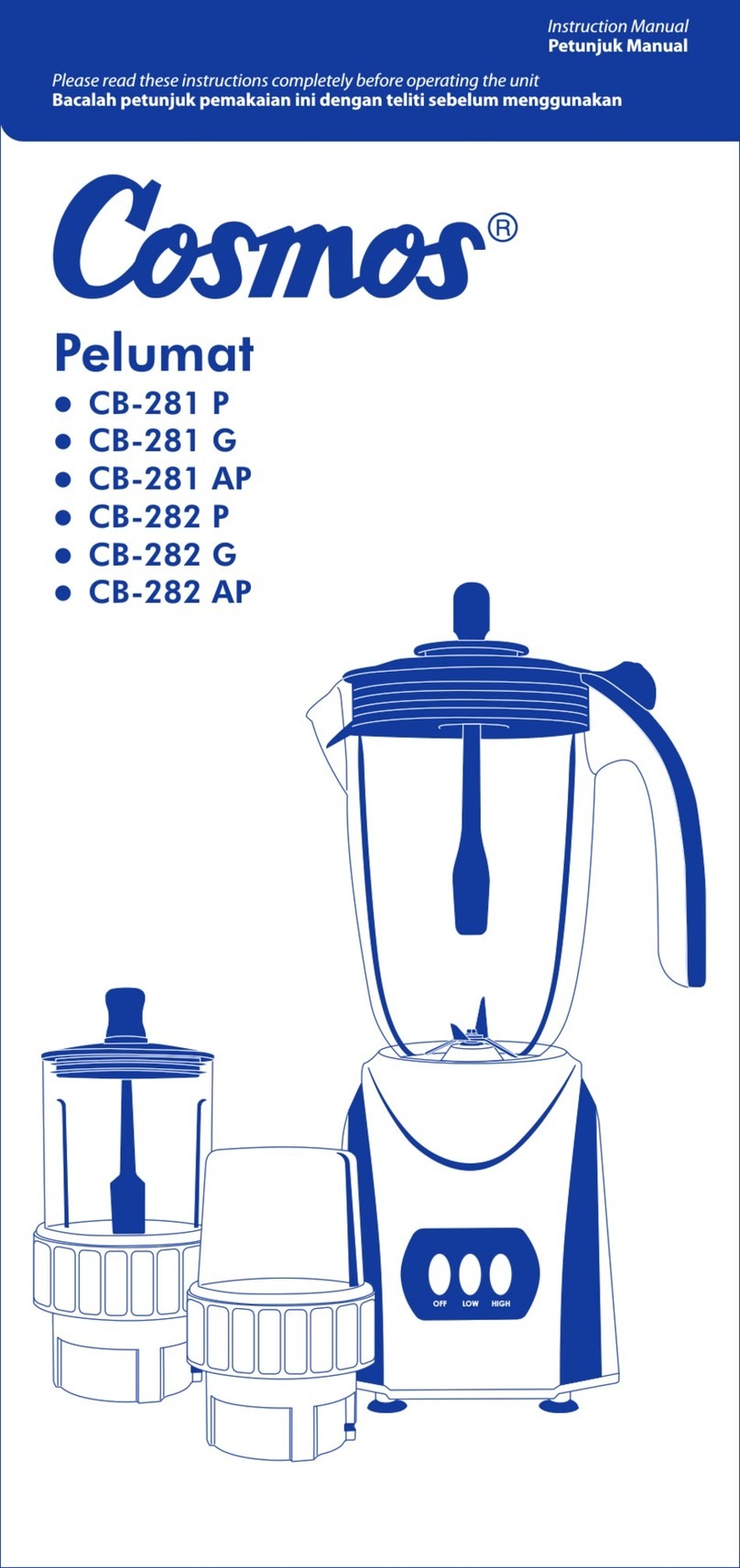 Cosmos CB-281 P manual