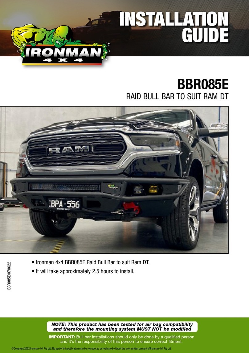 Ironman4x4 BBR085E installation guide