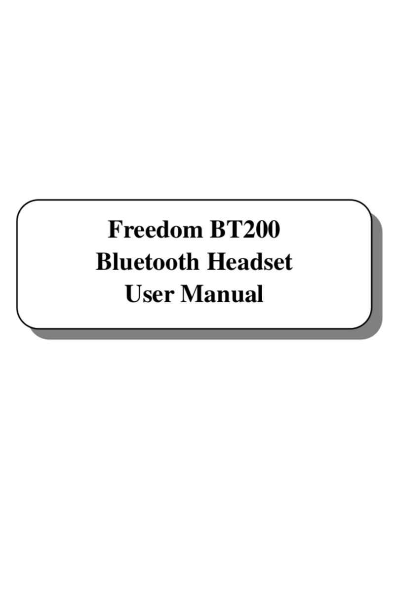 Freedom BT200 user manual