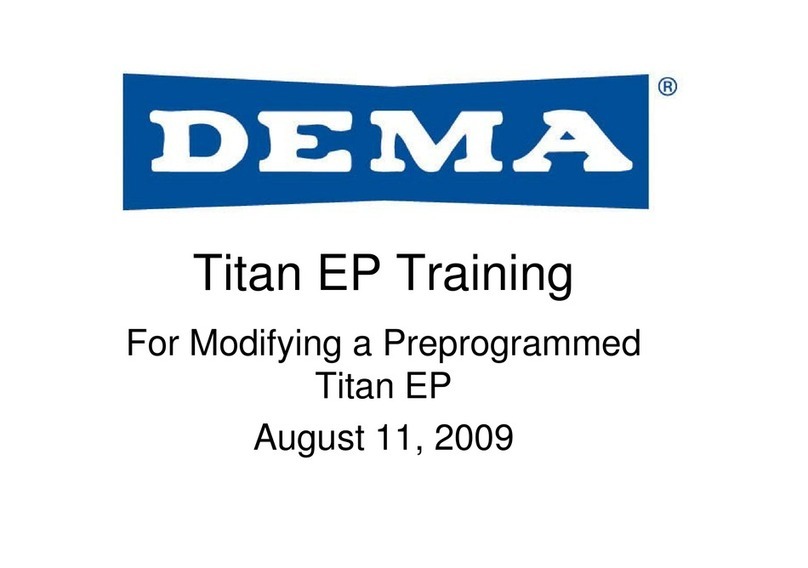 DEMA Titan EP Installation guide