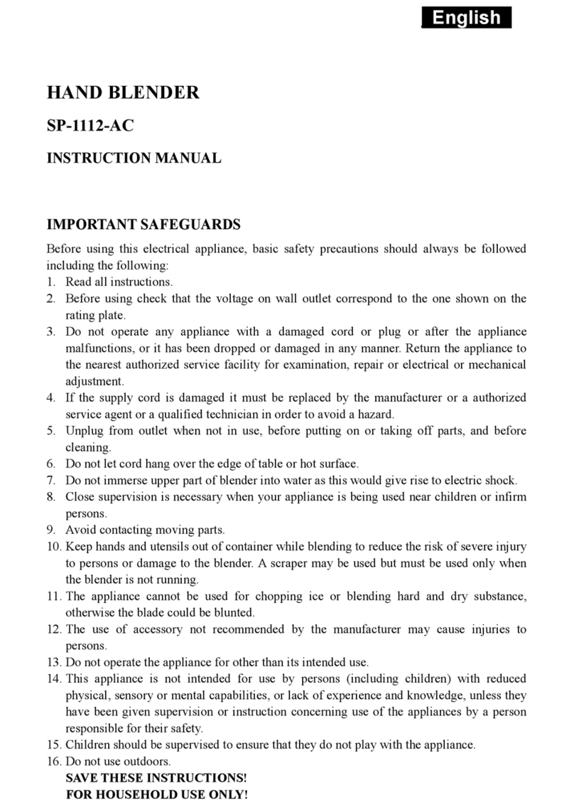 Sapir SP-1112-AC instruction manual