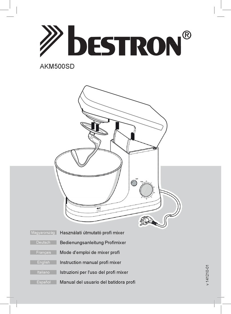 Bestron AKM500SD instruction manual