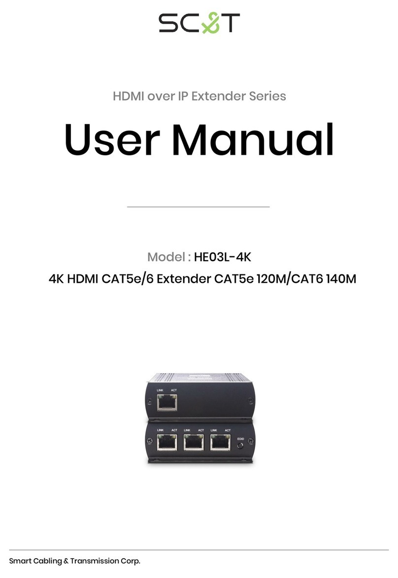 SC&T HE03L-4K User manual
