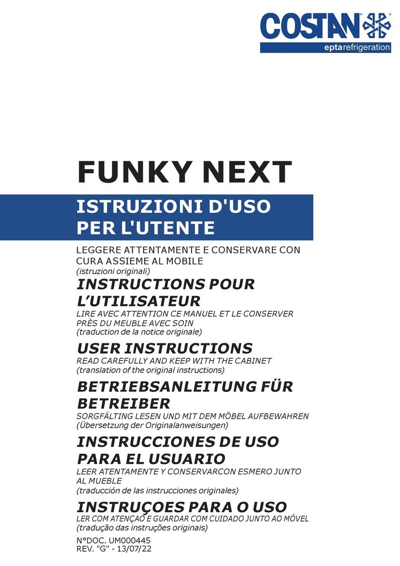 Costan FUNKY NEXT User instructions