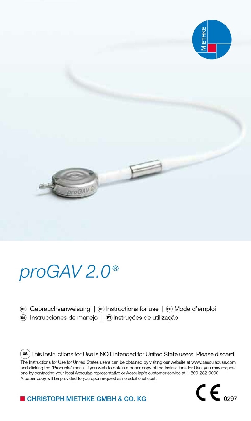 MIETHKE proGAV 2.0 User manual