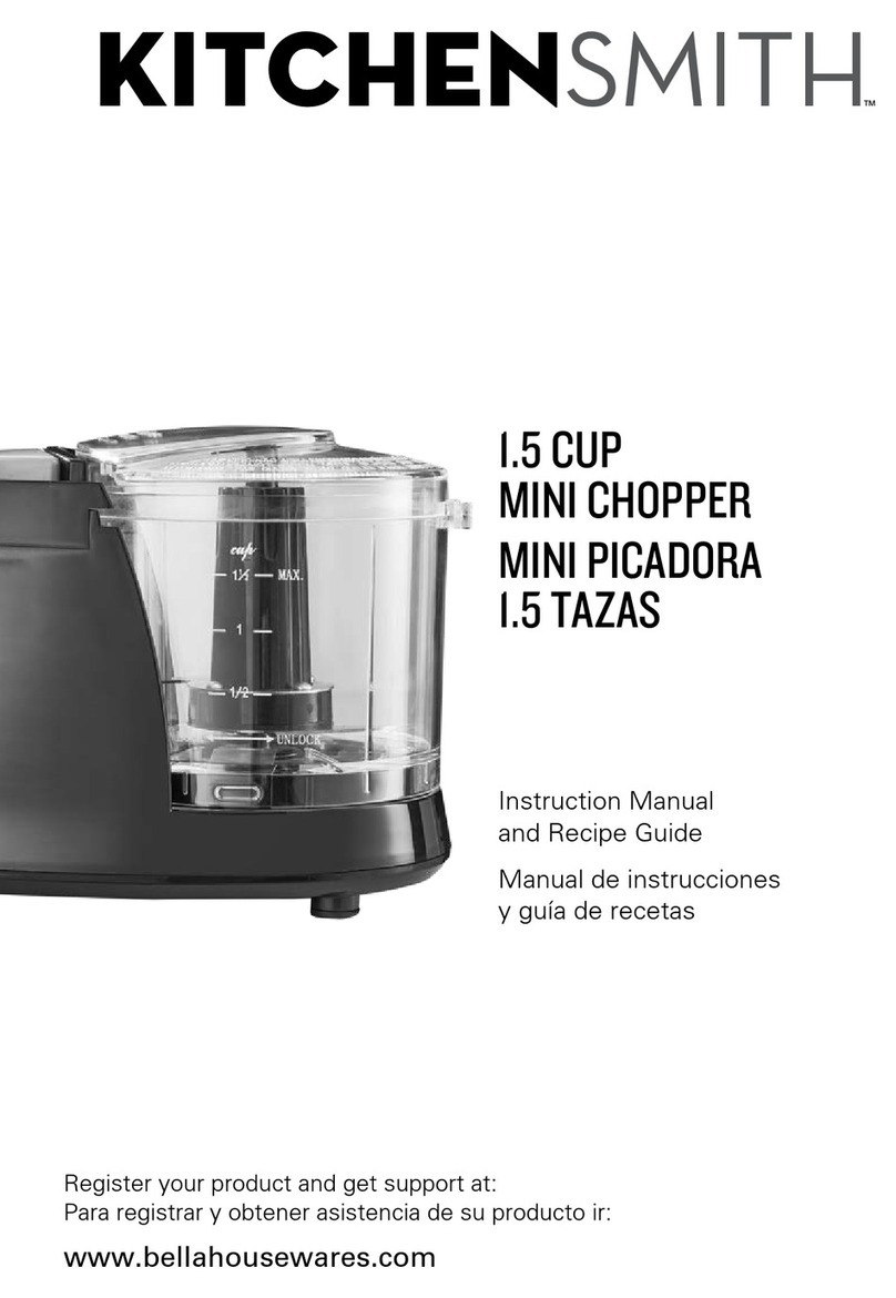 KitchenSmith 12078 Instruction manual and recipe guide
