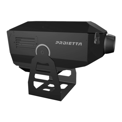 PROIETTA IMPRESSIVE EVO 1200 instruction manual
