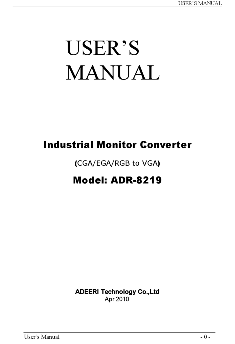 ADEERI ADR-8219 user manual