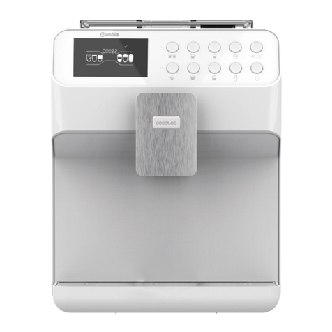 cecotec Cumbia POWER MATIC-CCINO 7000 BIANCA Series instruction manual
