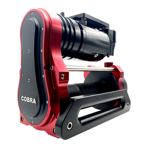 Red Winches Cobra-2 Instruction manual