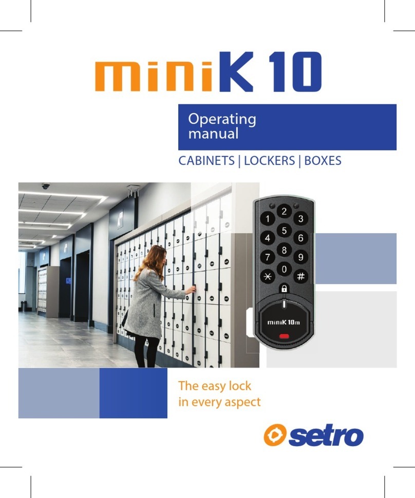 setro Minik 10 User manual
