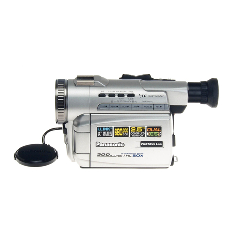Panasonic Digital Palmcorder PV-DV101 User manual
