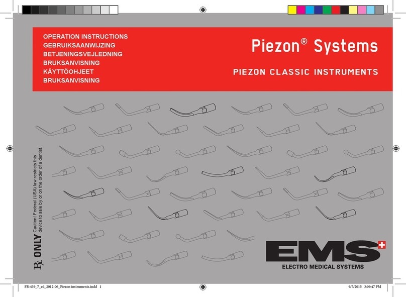 EMS Piezon Operation instructions EMS Piezon Operation instructions