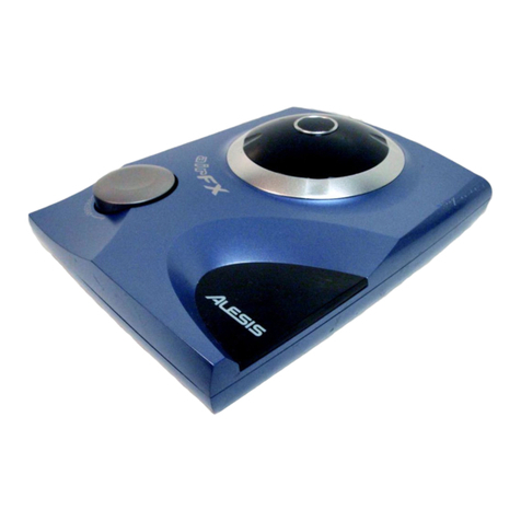 Alesis airFX User manual